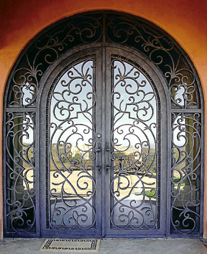 Detailed Iron Door